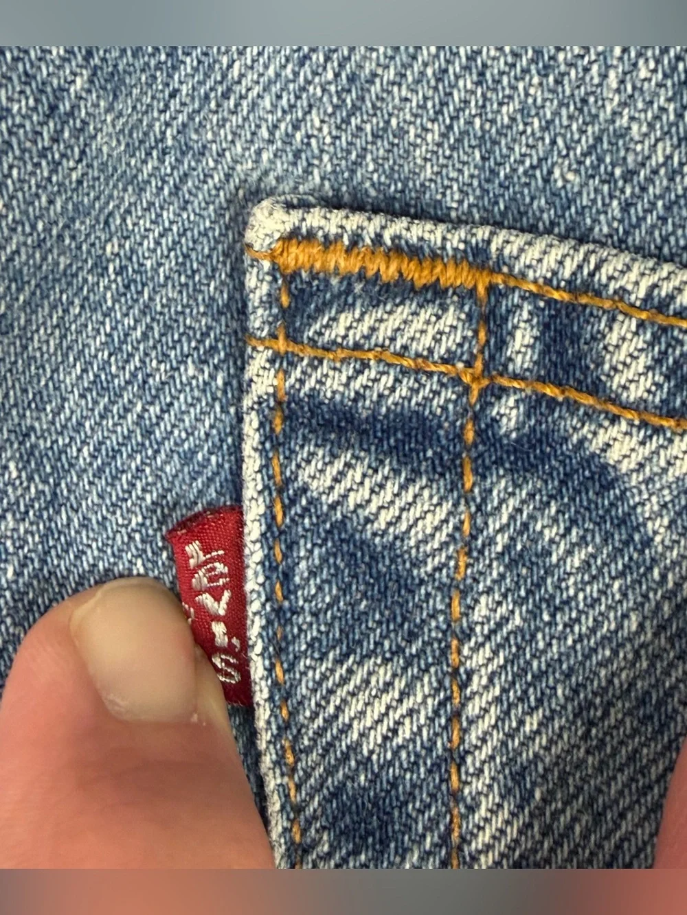 Vintage Levis 505 Mens Regular Fit Straight Leg Jeans Size 40x34 Denim 90s Blue